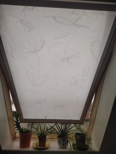 Velux original pencil drawn - velux, 'pencil