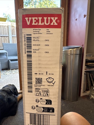 Velux electric white - white, blackout
