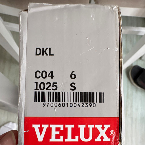 Velux dkl c04 1025s skylight - 1025s,