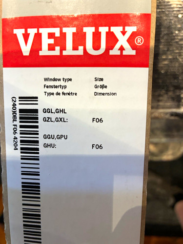 New velux window block - new,,