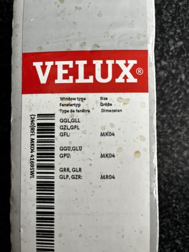Velux dkl mk04 blackout blind - velux,